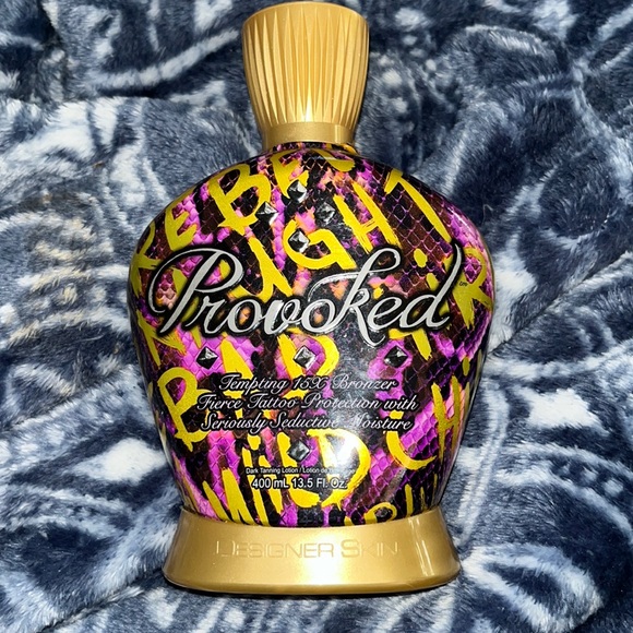 Provoked tanning lotion